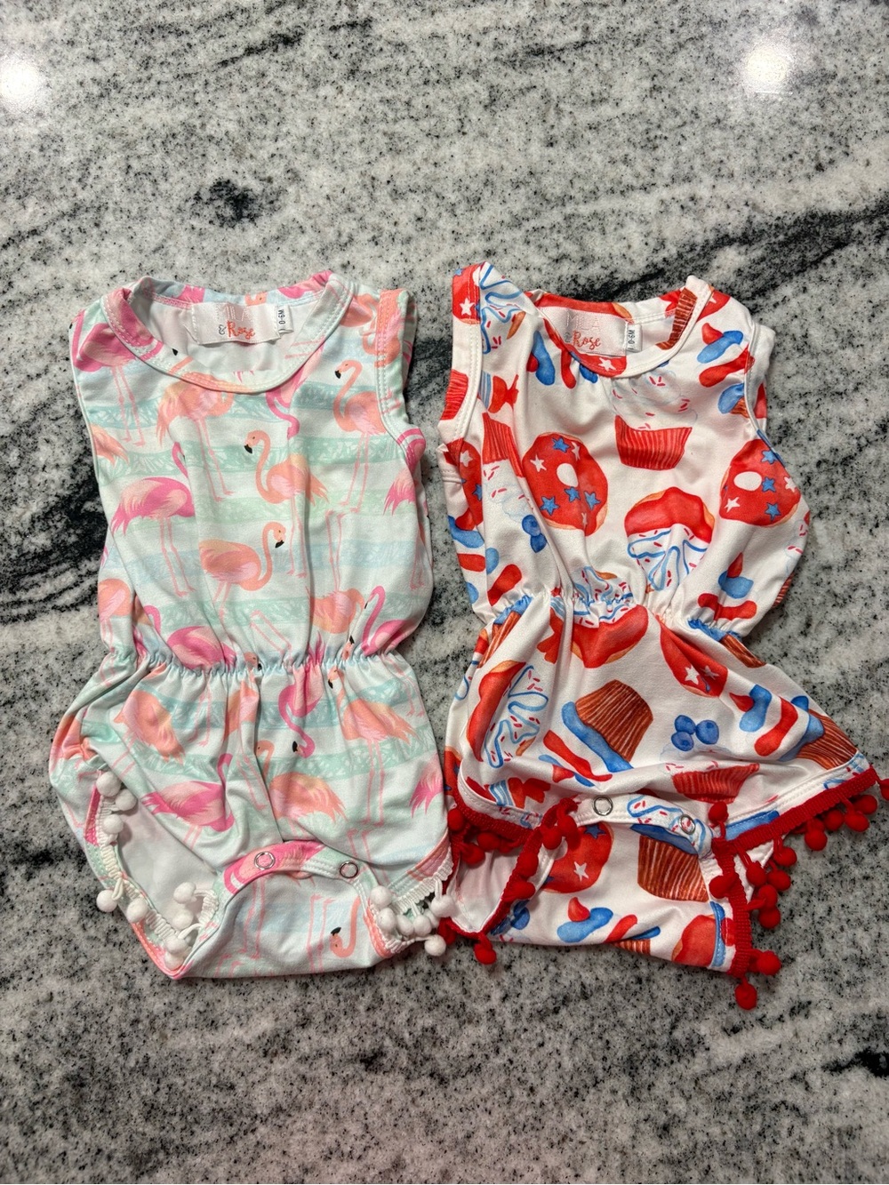 Mila & Rose Baby Girl Romper